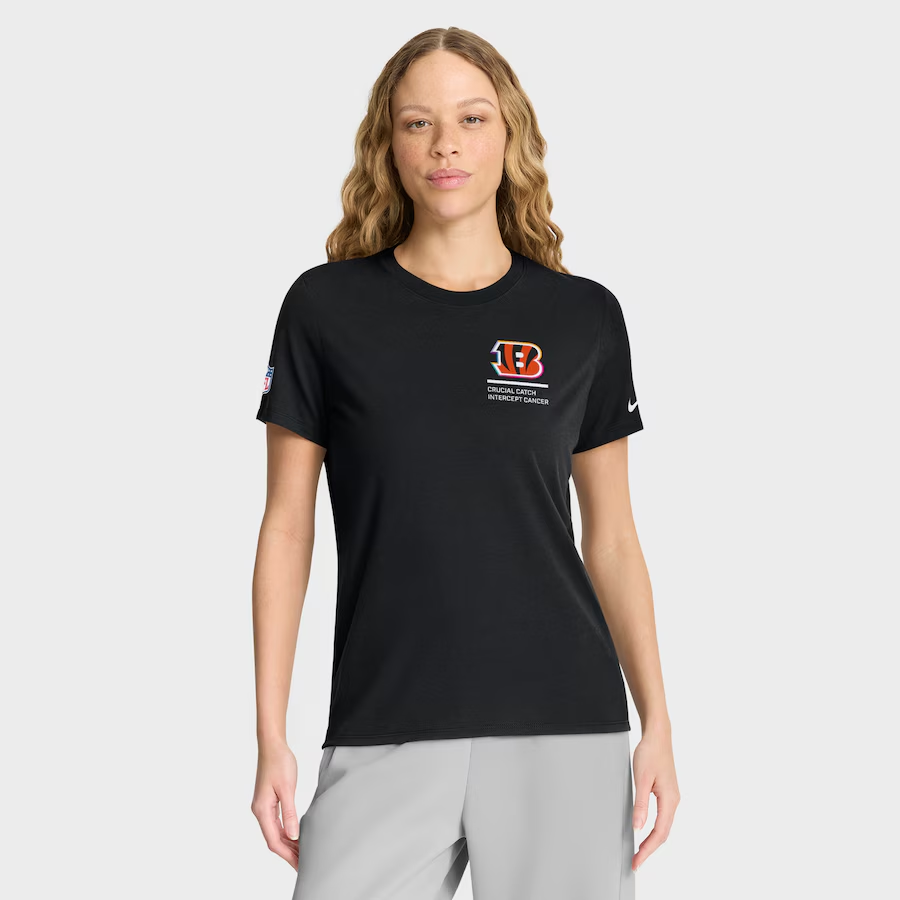 Women Cincinnati Bengals Nike NFL 2025 T shirt->nfl t-shirts->Sports Accessory